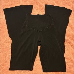 aerie crossover flare leggings